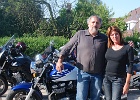 Frans en Marian Siemons  Motor: Suzuki Lid sinds 1986 Mede oprichter Stichting Motor Toer Club Oudenbosch MTCO in 1986.